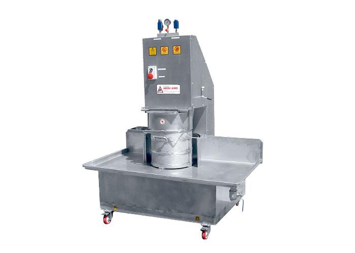 PRESSA PER CICCIOLI IN ACCIAIO INOX